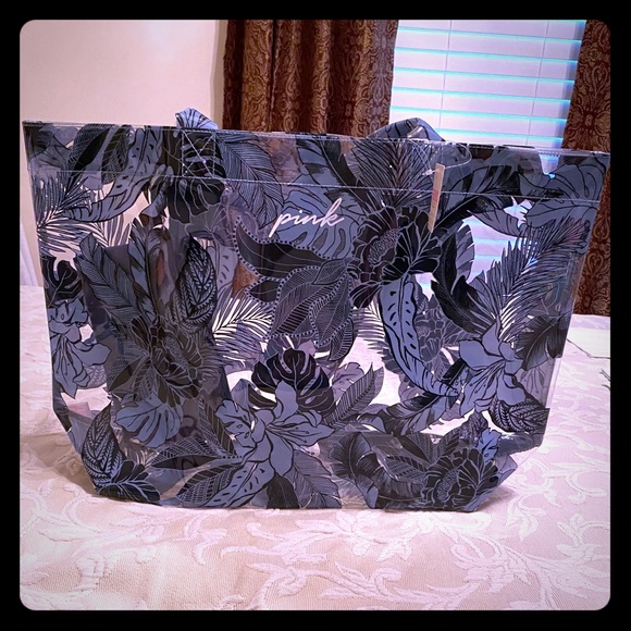 PINK Victoria's Secret Handbags - NWT VS PINK Floral Beach Bag